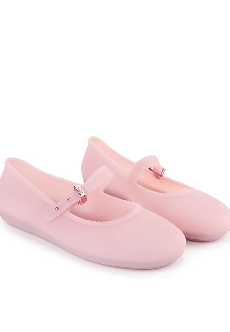 Туфли балетки, мягкие, Inf Mini Melissa, розовый — фото 2