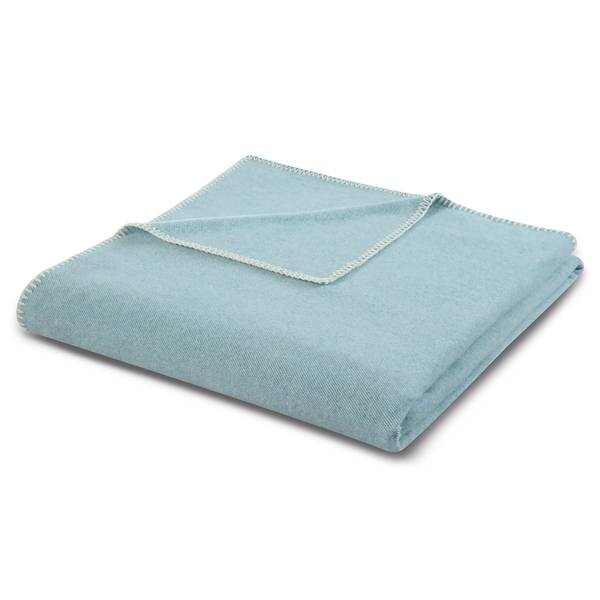 

Плед Biederlack Recover, 200 см цвет hellazur