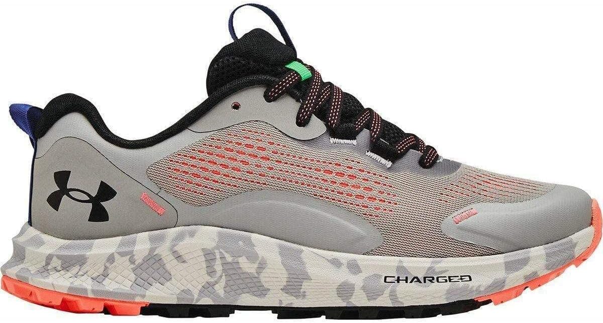 Мужские кроссовки Under Armour Charged Bandit 2, серый/черный — фото 2