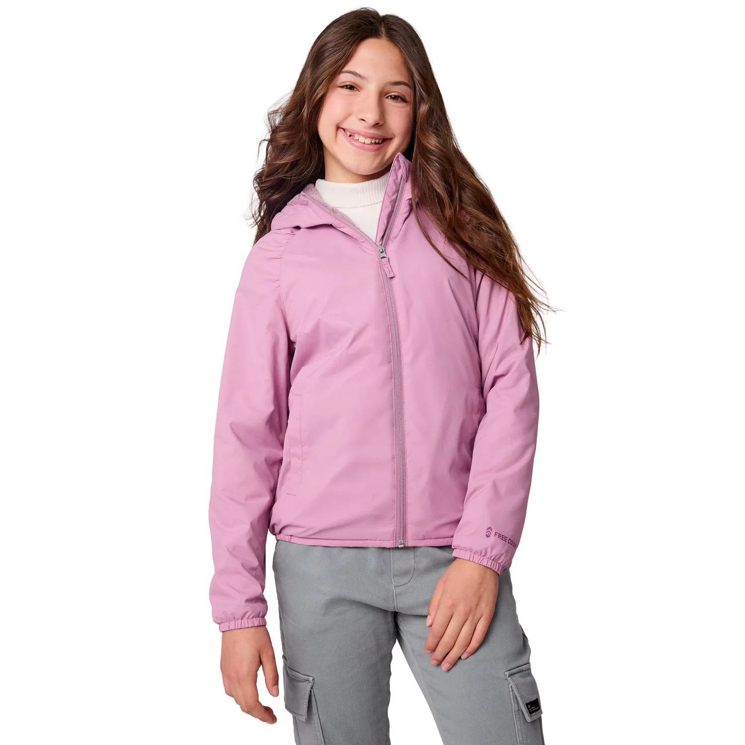 Куртка Free Country Girls' Windshear, Petal