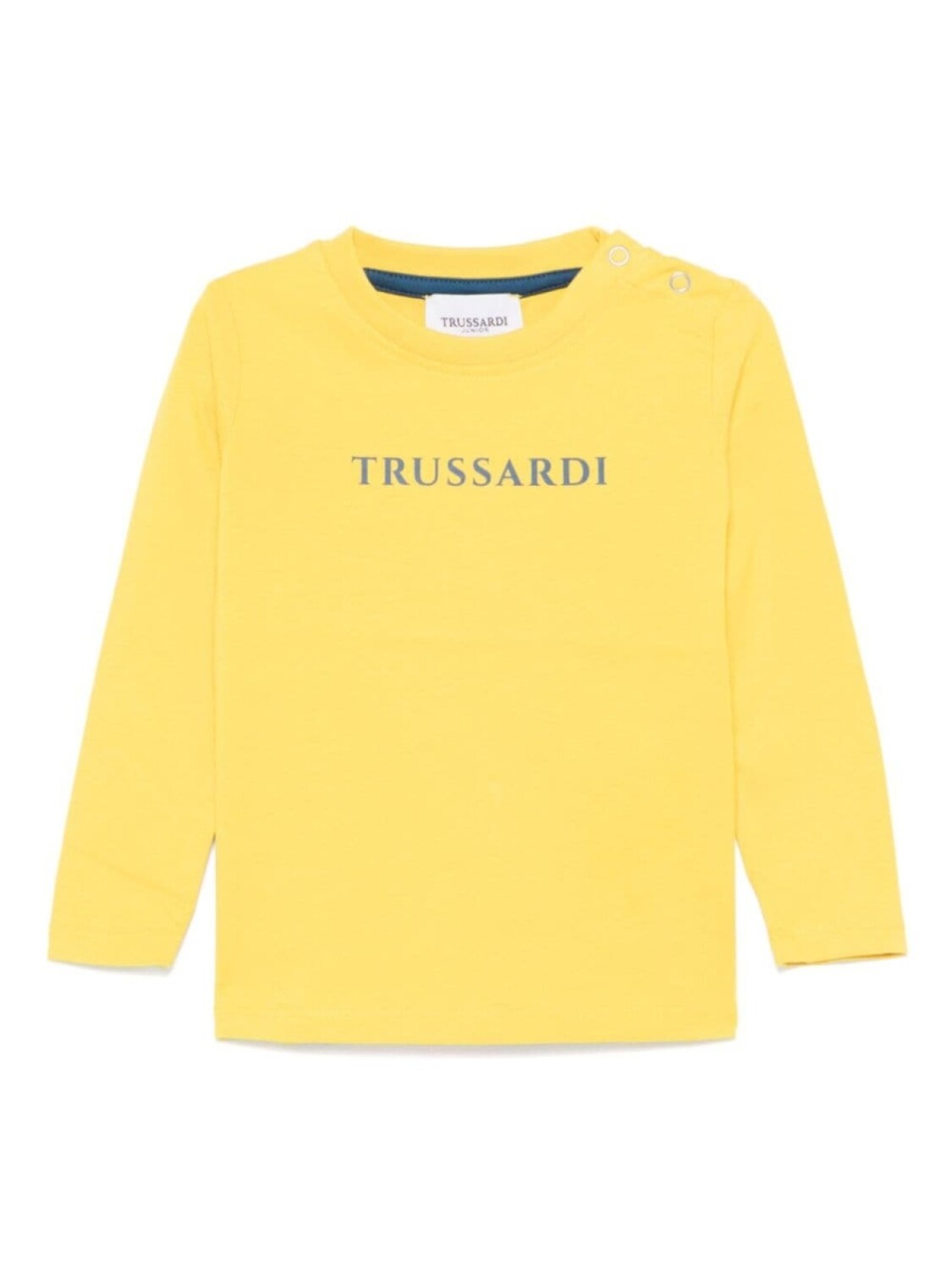 

TRUSSARDI JUNIOR футболка с логотипом, желтый