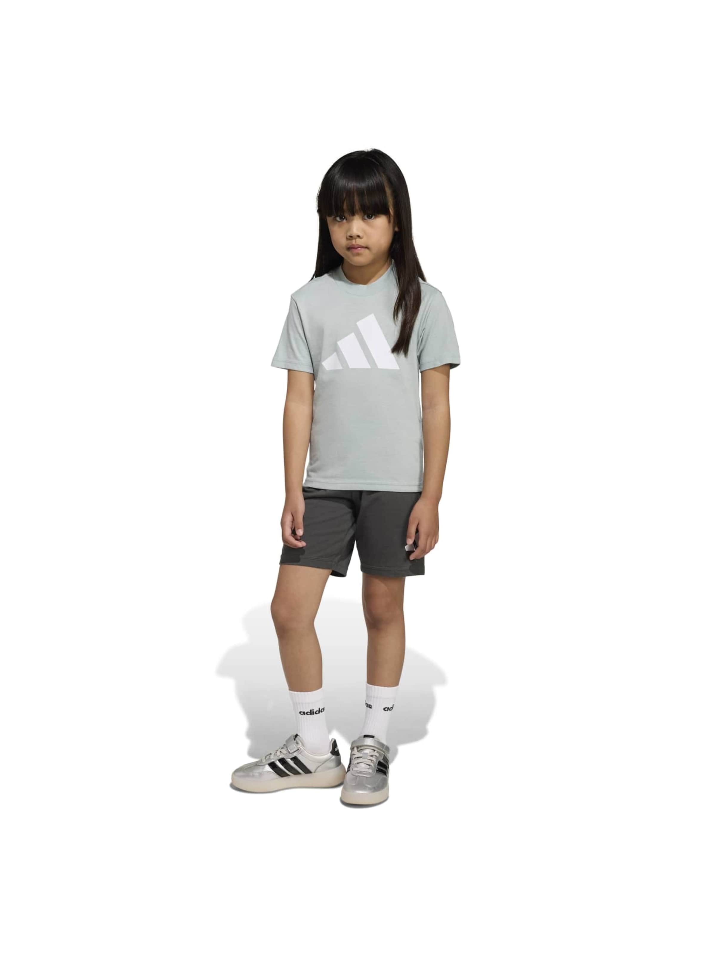Adidas Sportswear Спортивный костюм в цвете антрацит, светло-серый — фото 2
