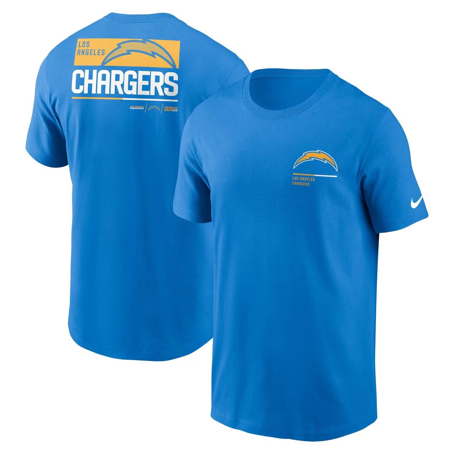 

Мужская футболка синего цвета Los Angeles Chargers Team Incline Nike, Синий, Мужская футболка синего цвета Los Angeles Chargers Team Incline Nike