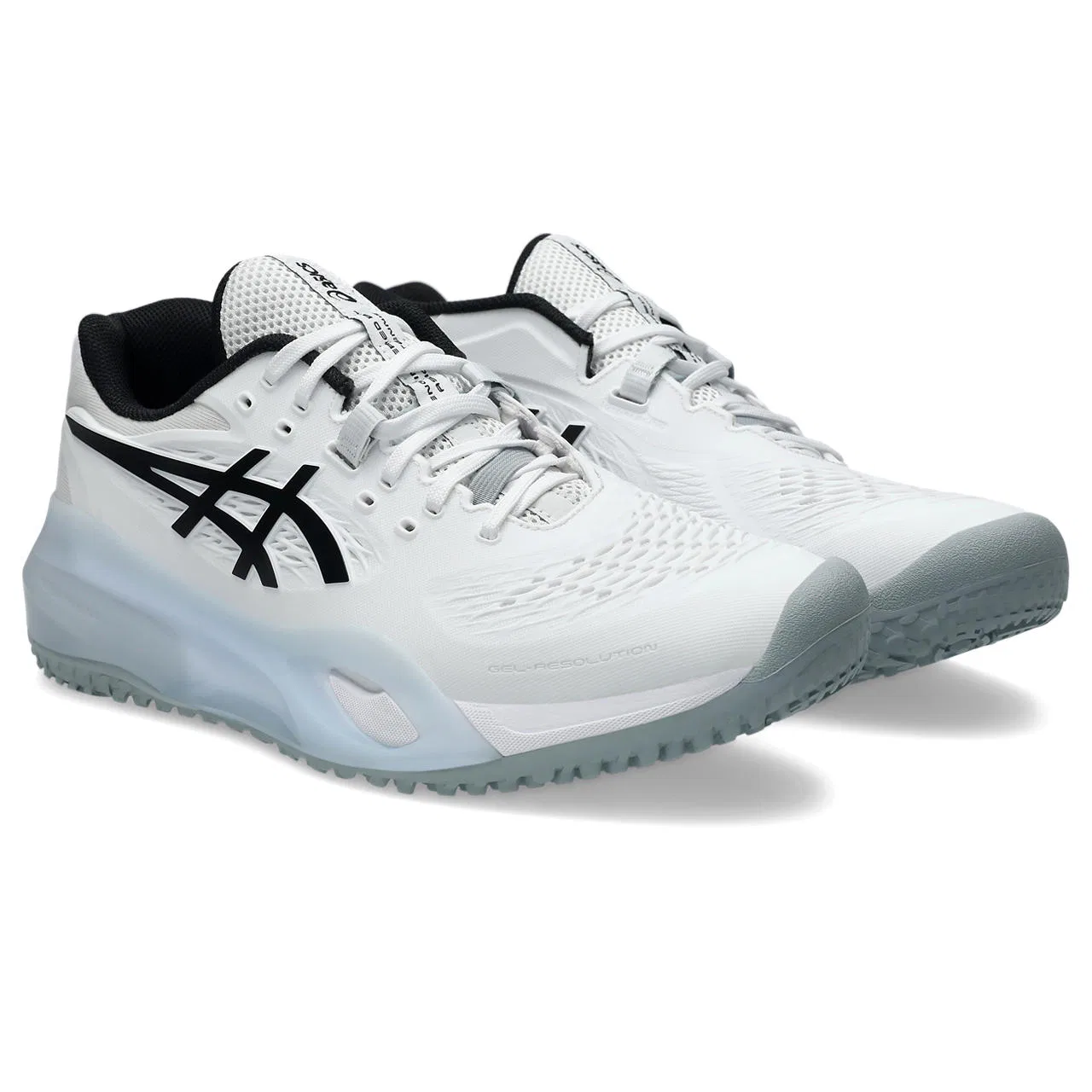 Мужские теннисные кроссовки «GEL-RESOLUTION 10 OC» от ASICS, White/Black