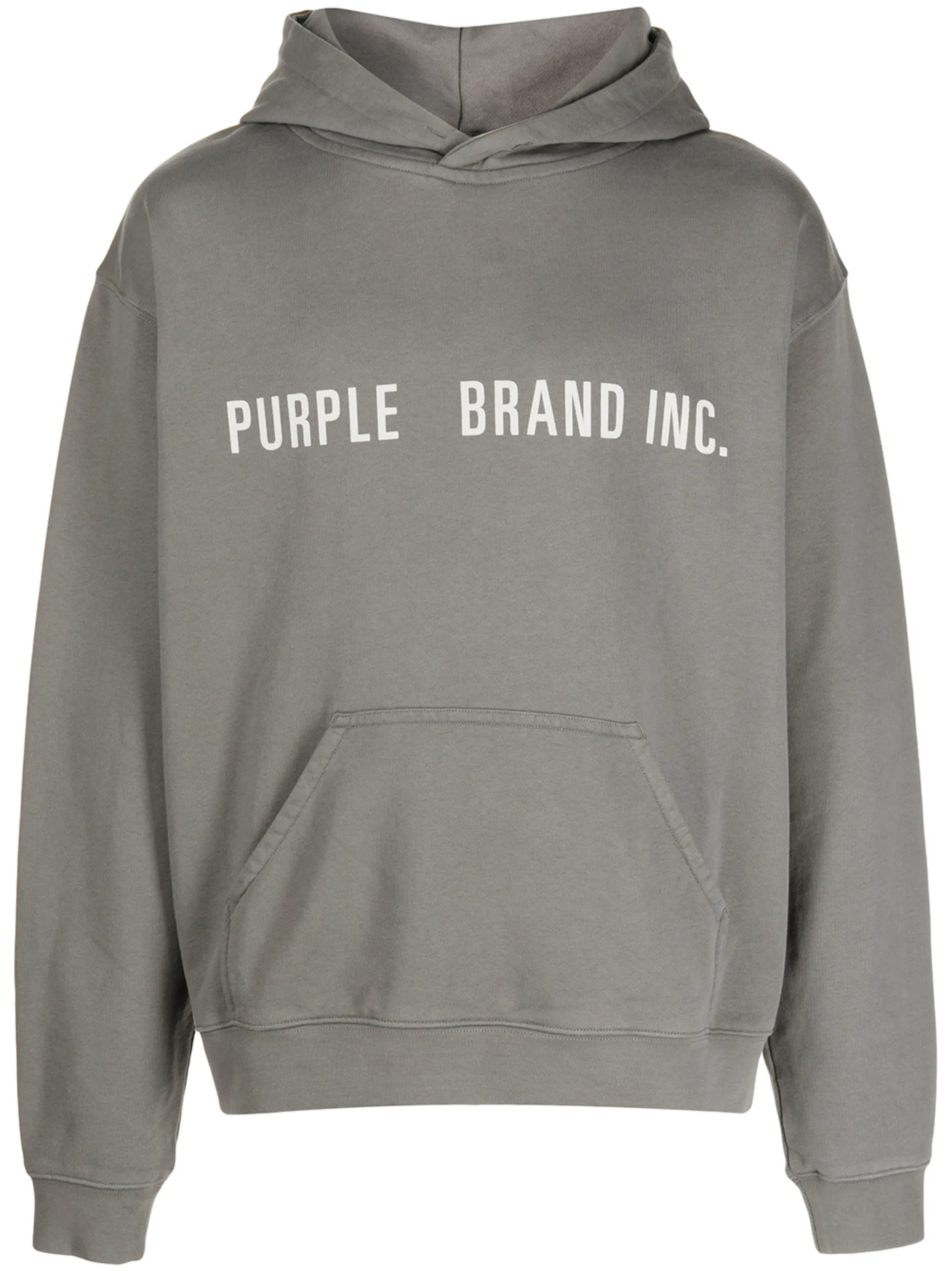 

Худи с вышивкой Artifact Purple Brand, серый