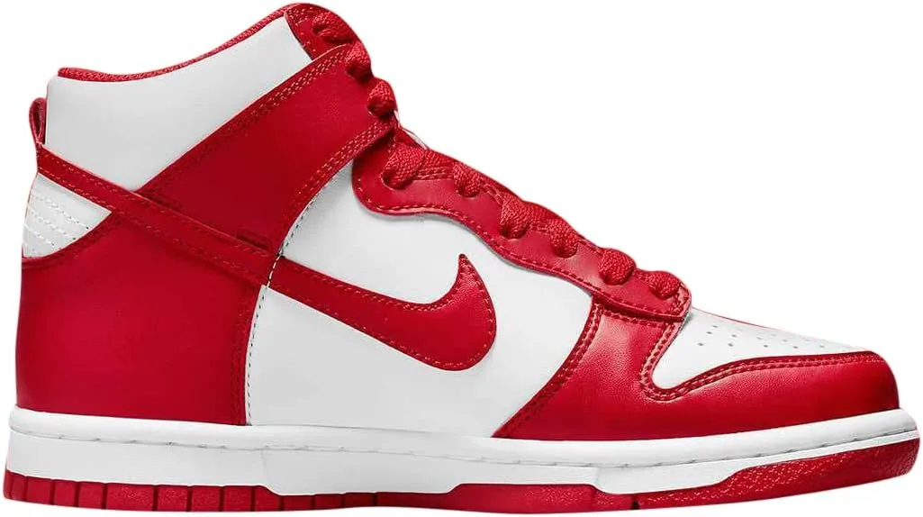 Мужские баскетбольные кроссовки Nike Dunk Hi Retro, красный — фото 2