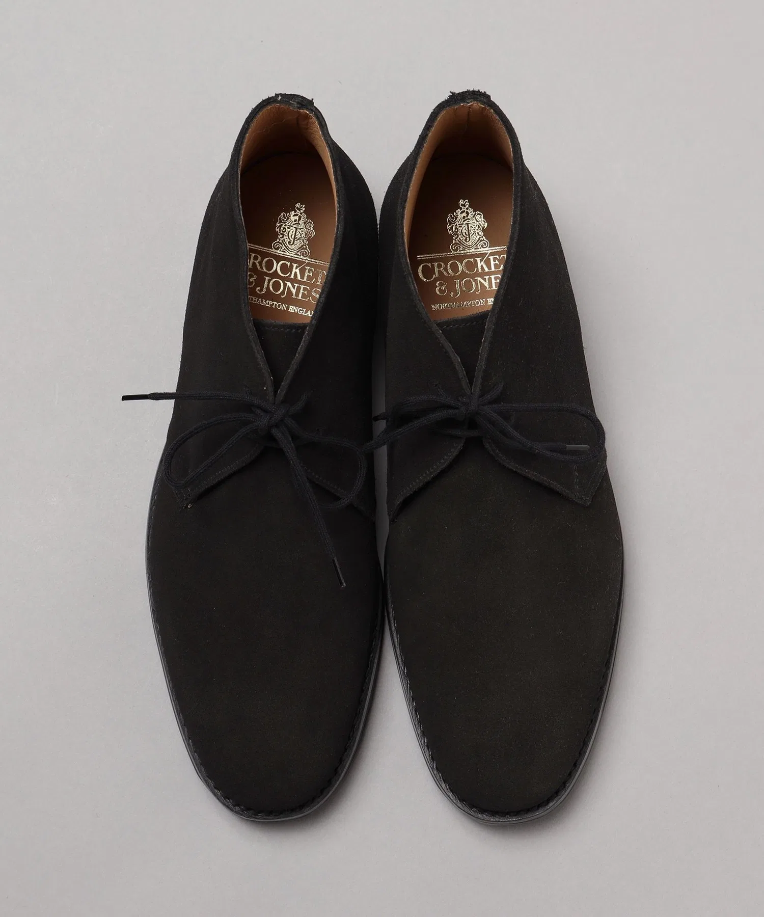 Замшевые ботинки-чукка CROCKETT&JONES / CHERTSEY — фото 3