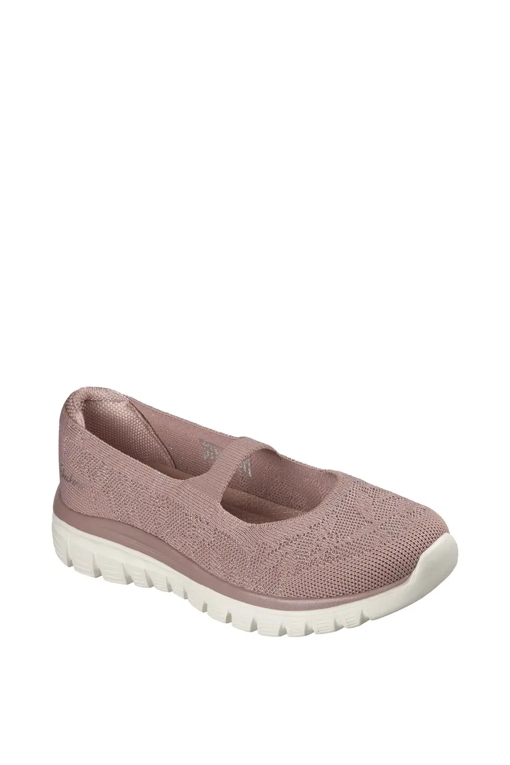 Кроссовки Mary Jane Skechers, лиловый