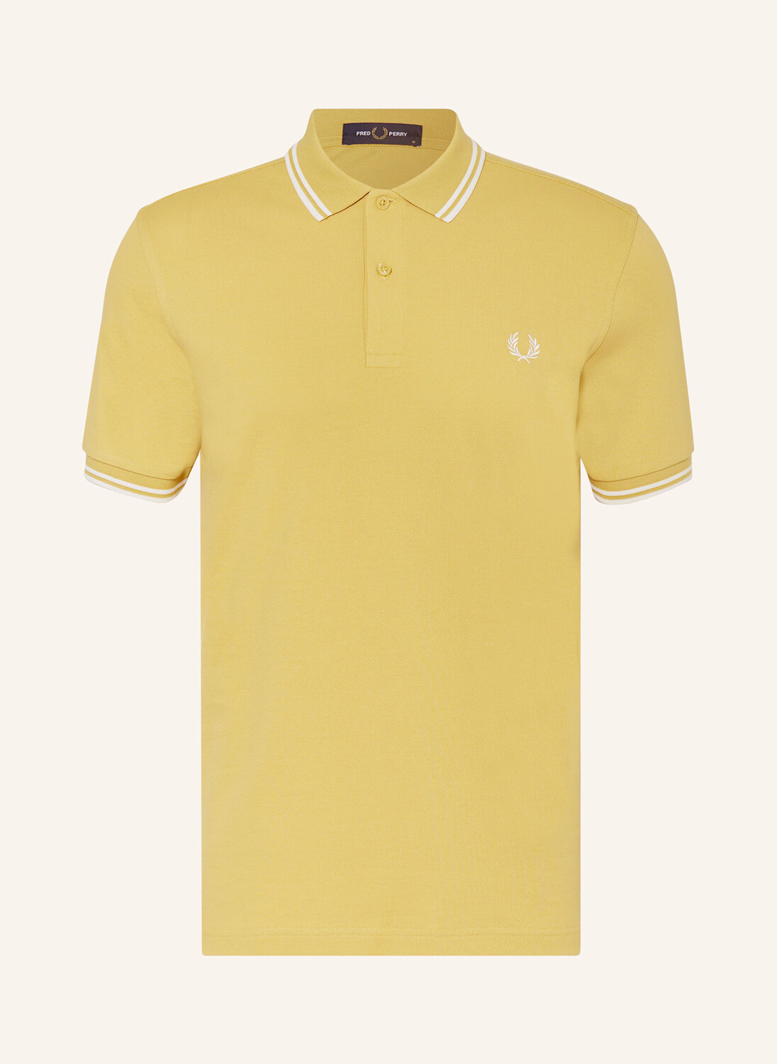 

Рубашка-поло из пике FRED PERRY, темно-желтый