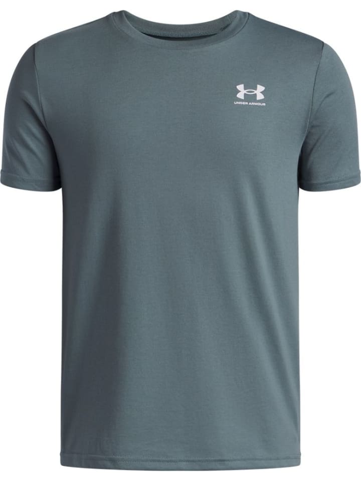 

Футболка спортивная Sportstyle Lc T-Shirt синего цвета Under Armour, Синий, Футболка спортивная Sportstyle Lc T-Shirt синего цвета Under Armour