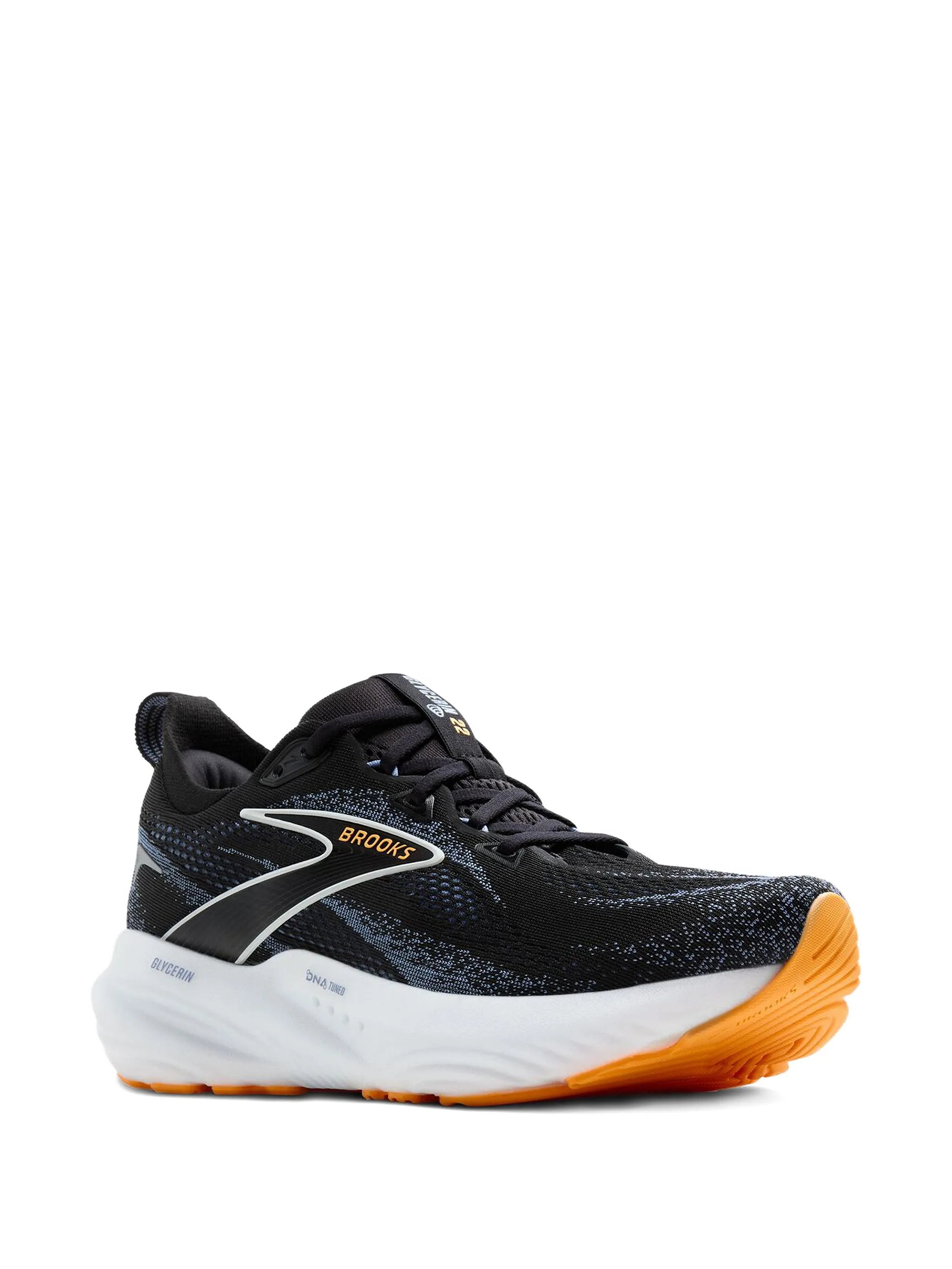 Кроссовки Glycerin 22 Black/White Brooks, черный — фото 2