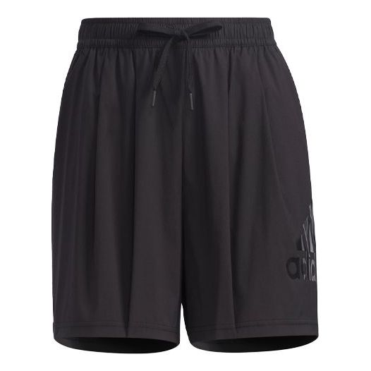 

Шорты (WMNS) adidas Fi Shorts Bos Logo Printing Sports Woven Black GT6829