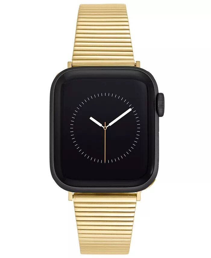 

Женский золотистый браслет из нержавеющей стали, совместимый с Apple Watch 42/44/45/Ultra/Ultra 2 Anne Klein, золотой