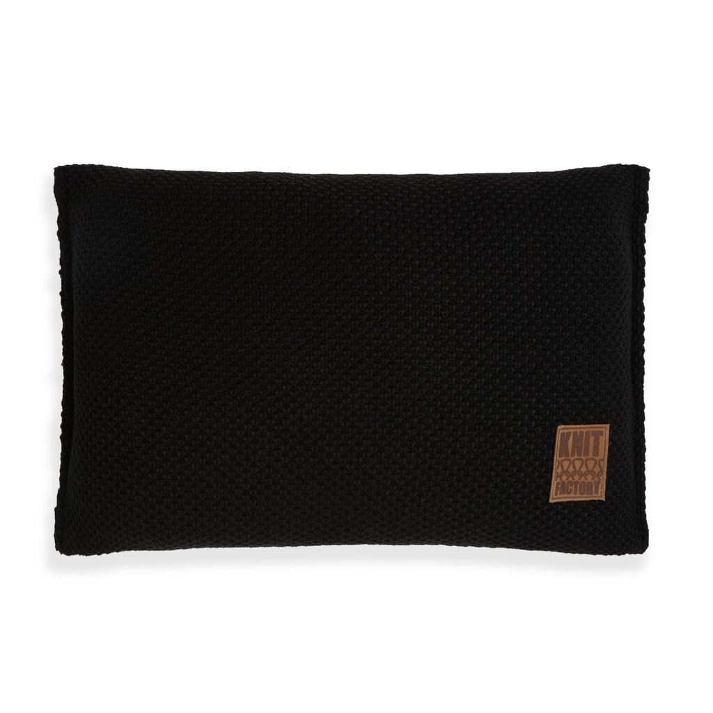 

Подушка Knit Factory Lynn - Черный - 60x40 см