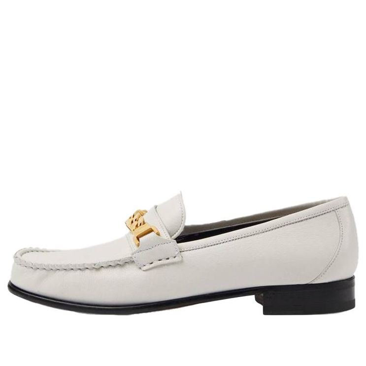 Шлепанцы (WMNS) Gucci Chain Loafers Shoes White