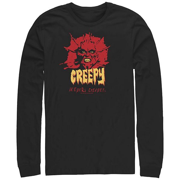 

Мужская футболка с длинным рукавом Jeepers Creepers Licensed Character