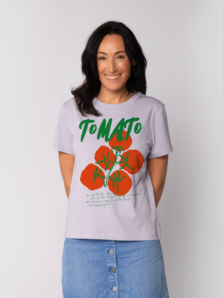 

Футболка wat Apparel T-Shirt Tomato, цвет Lavender