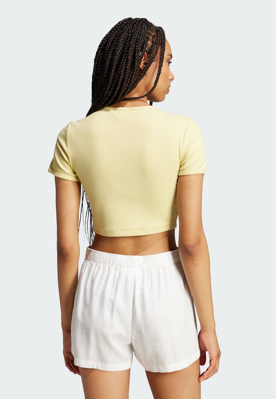 Рубашка ADIDAS ORIGINALS Essentials, светло-желтый — фото 3