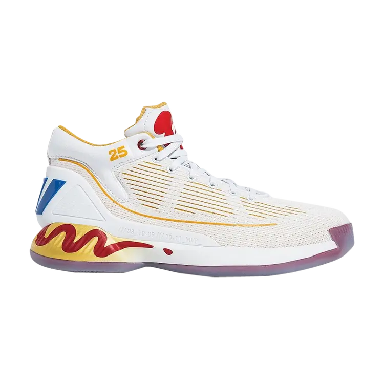 

Кроссовки Adidas McDonald's x D Rose 10, белый