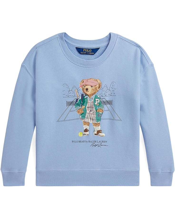 

Толстовка Polo Ralph Lauren Kids Polo Bear Terry Sweatshirt, цвет Chambray Blue