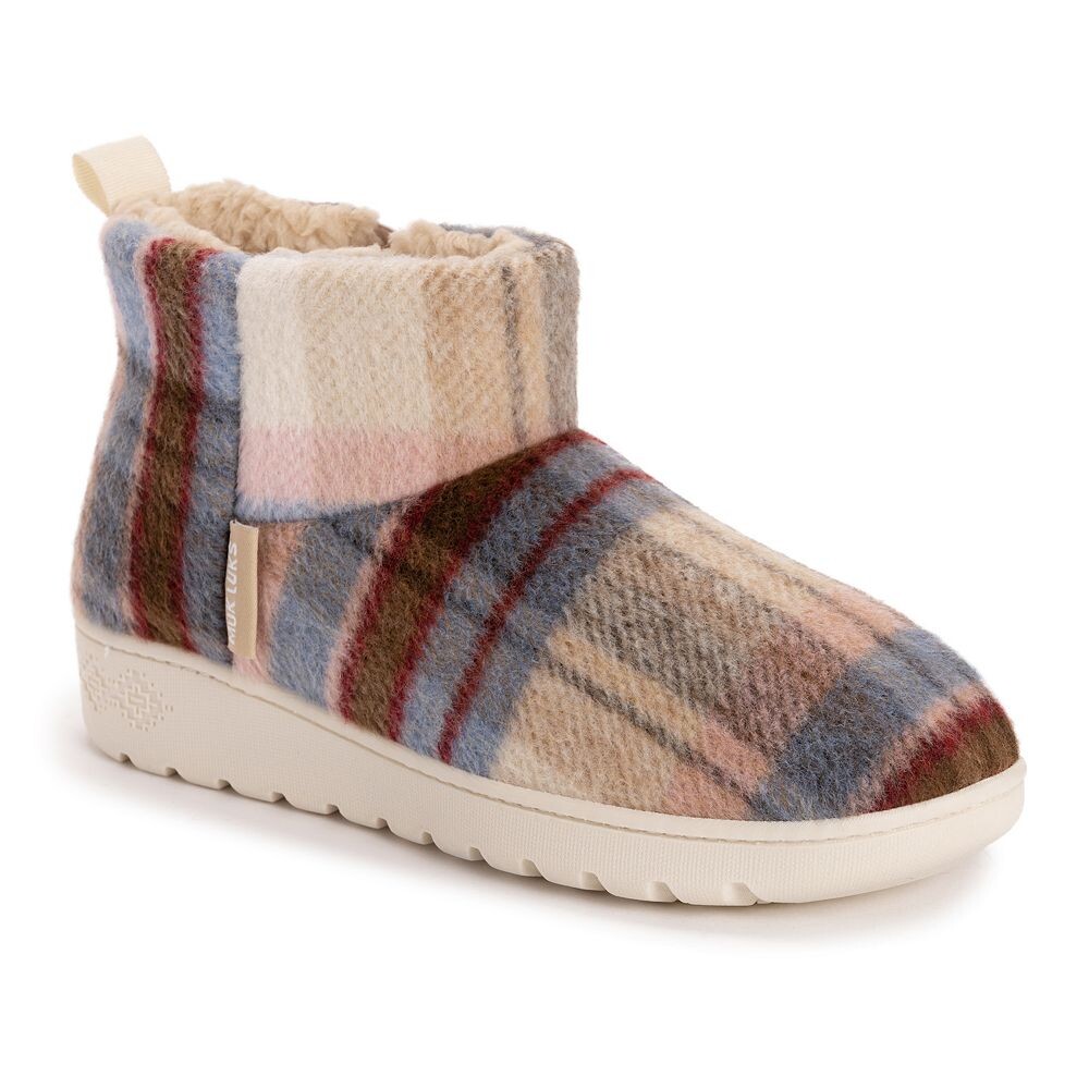 МУК ЛУКС Avery Женские тапочки MUK LUKS, цвет Neopolitan Plaid
