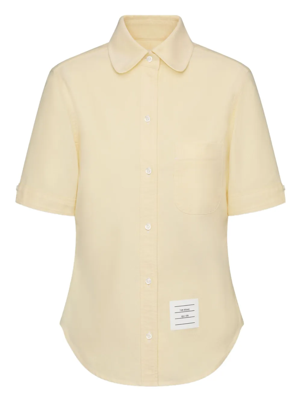 

Рубашка с короткими рукавами THOM BROWNE, желтый