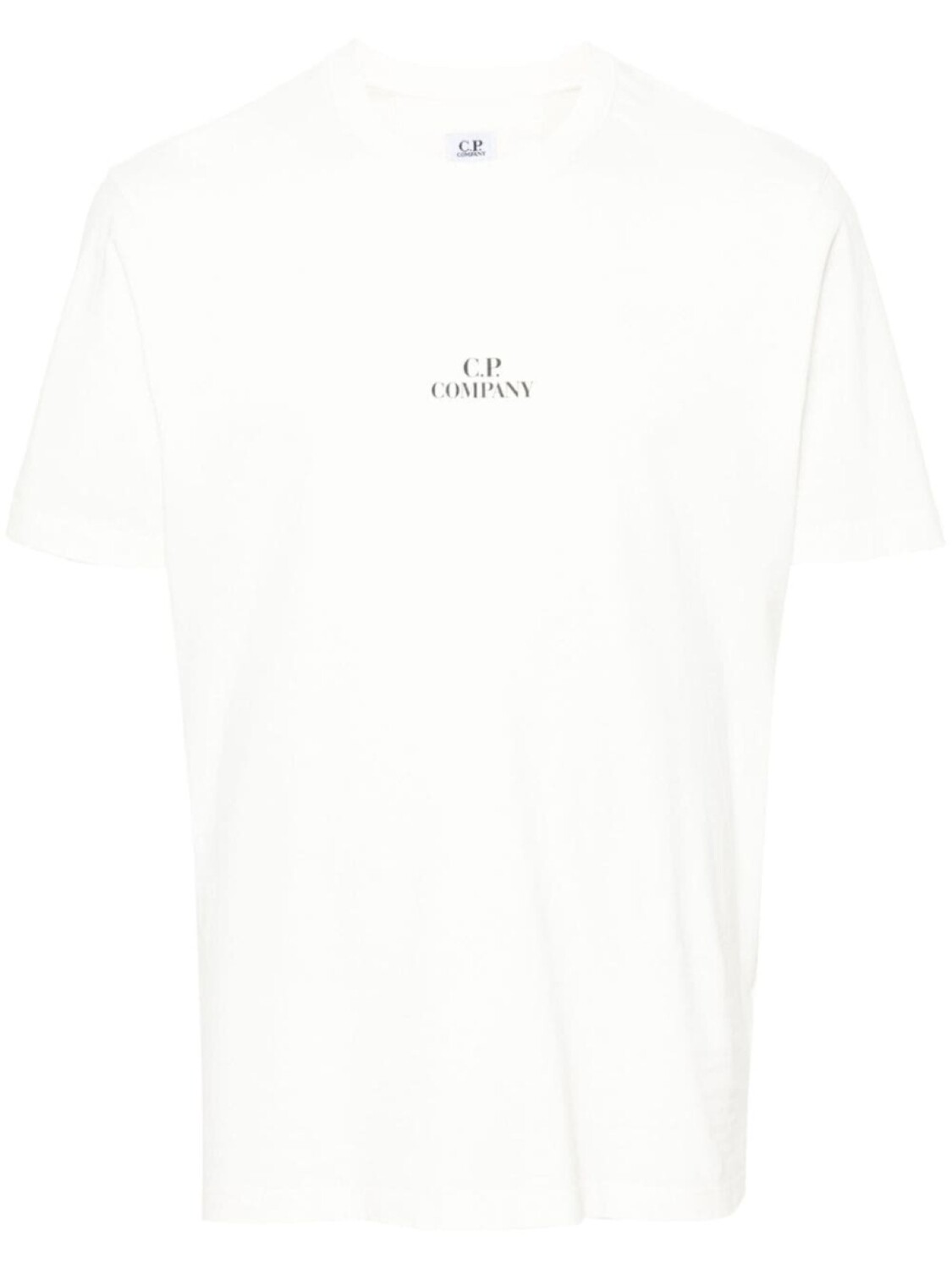 

C.P. Company футболка с логотипом, белый