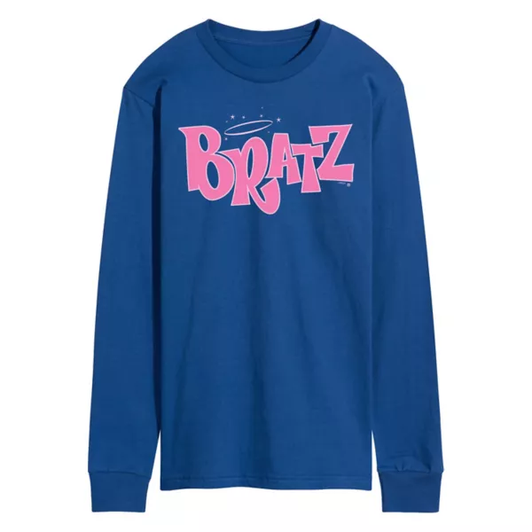 

Мужская футболка с длинным рукавом и принтом Bratz Icons Licensed Character, синий