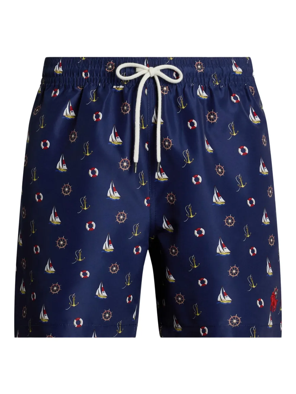 

Плавки-шорты с принтом Nautical POLO RALPH LAUREN, синий