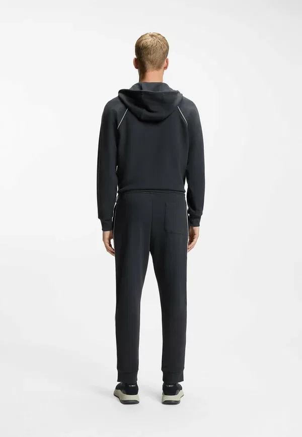 Штаны спортивные Hadiko tracksuit bottoms Boss, темно-синий — фото 3