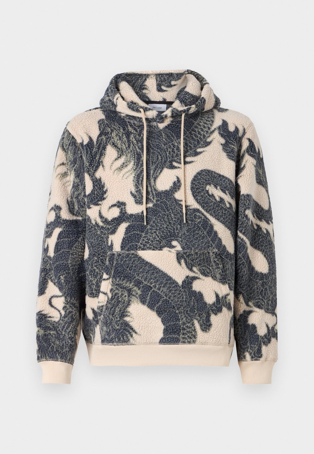 

Флисовый джемпер ONSEMILIO HOODIE UNISEX Only & Sons, серо-коричневый