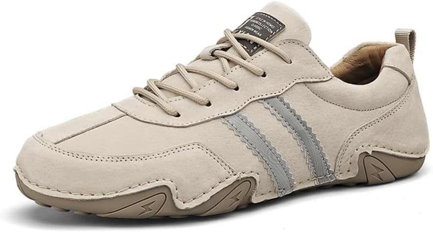 

Мужские повседневные туфли, модная кожа, легкие, комфортные, ручной работы, кроссовки, для прогулок на улице, чукка, для поездок на работу, вождения, Beck Asifn, белый