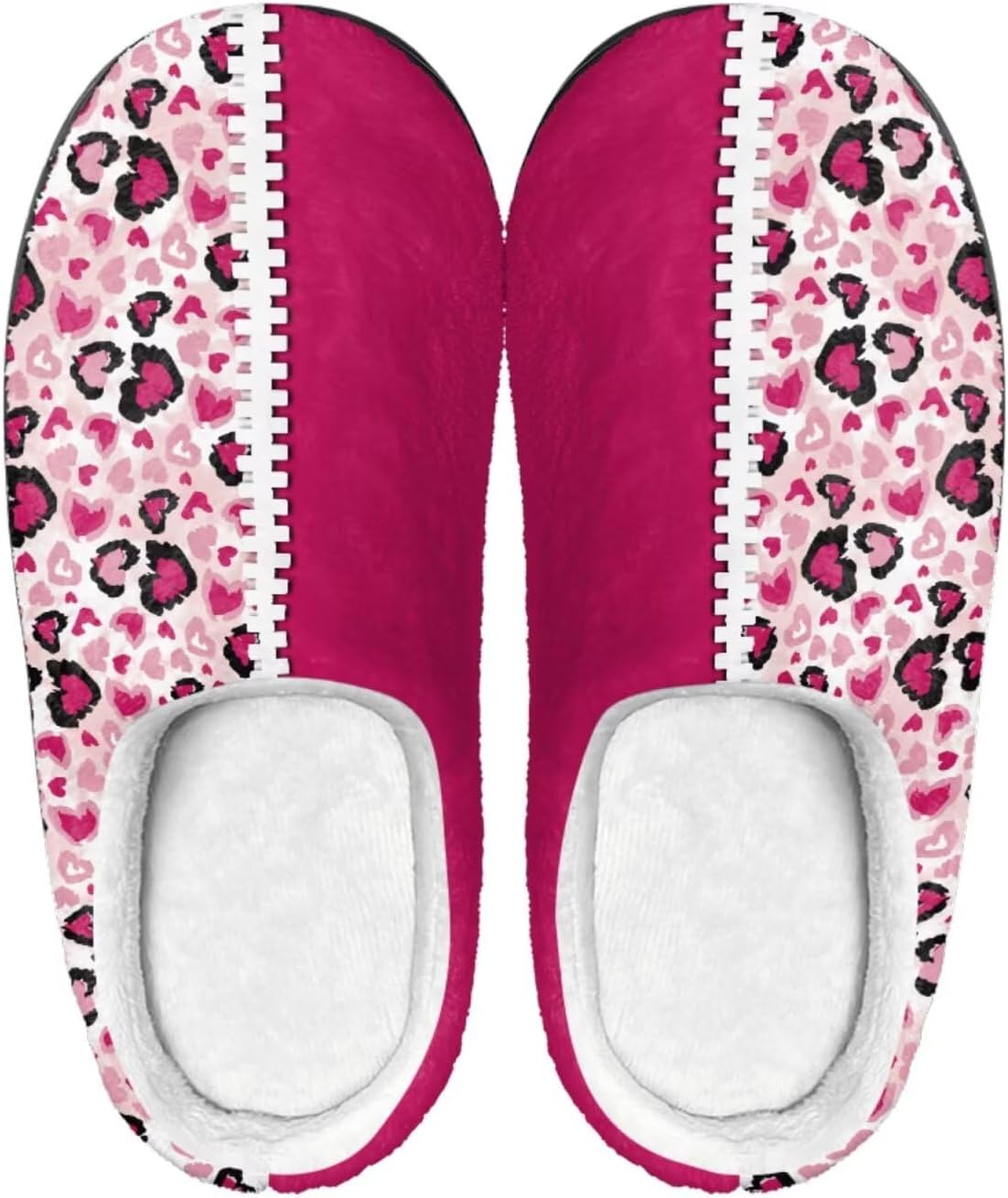 

Мужские и женские нескользящие тапочки, теплые мягкие уютные тапочки из фланели, домашняя обувь для спальни и улицы, размеры 2-12 Zcfygdx, розовый