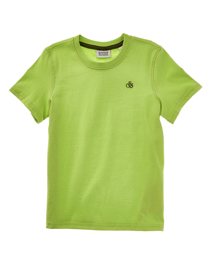 

Футболка Scotch & Soda с логотипом, стандартного кроя, зеленый