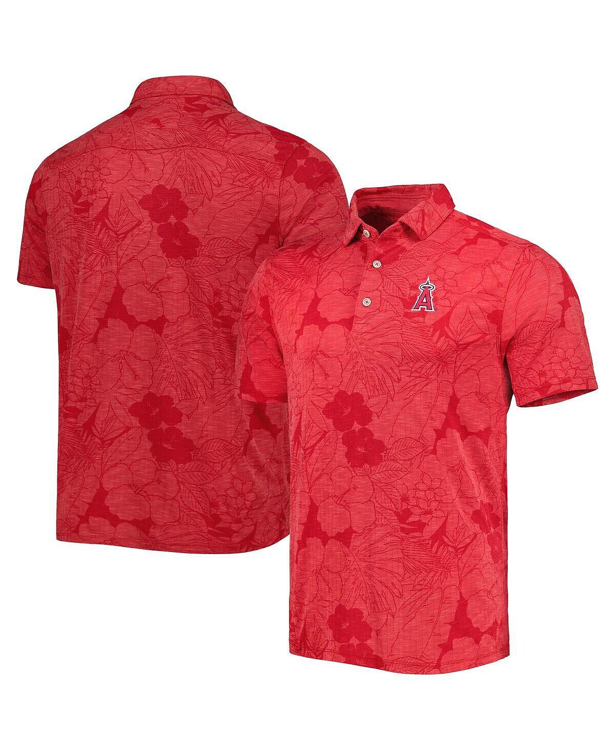

Мужская красная рубашка-поло Los Angeles Angels Miramar Blooms Tommy Bahama