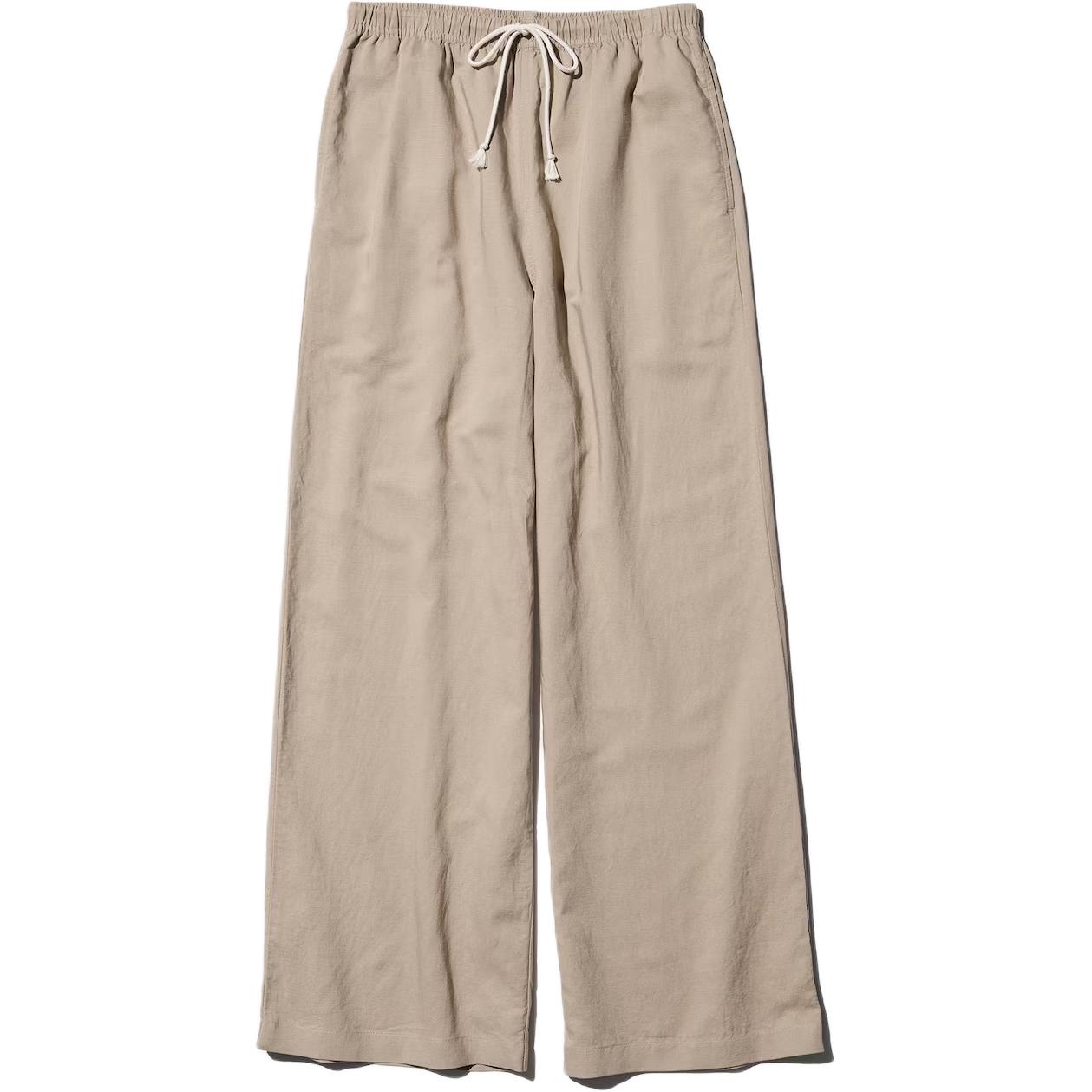 

UNIQLO Женские повседневные брюки бежевого цвета