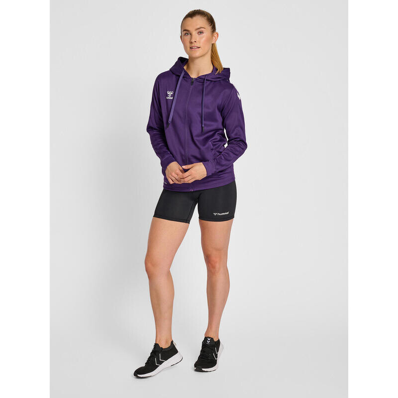 

Женская спортивная толстовка Hummel, цвет lupinenblau/weiss/weiss