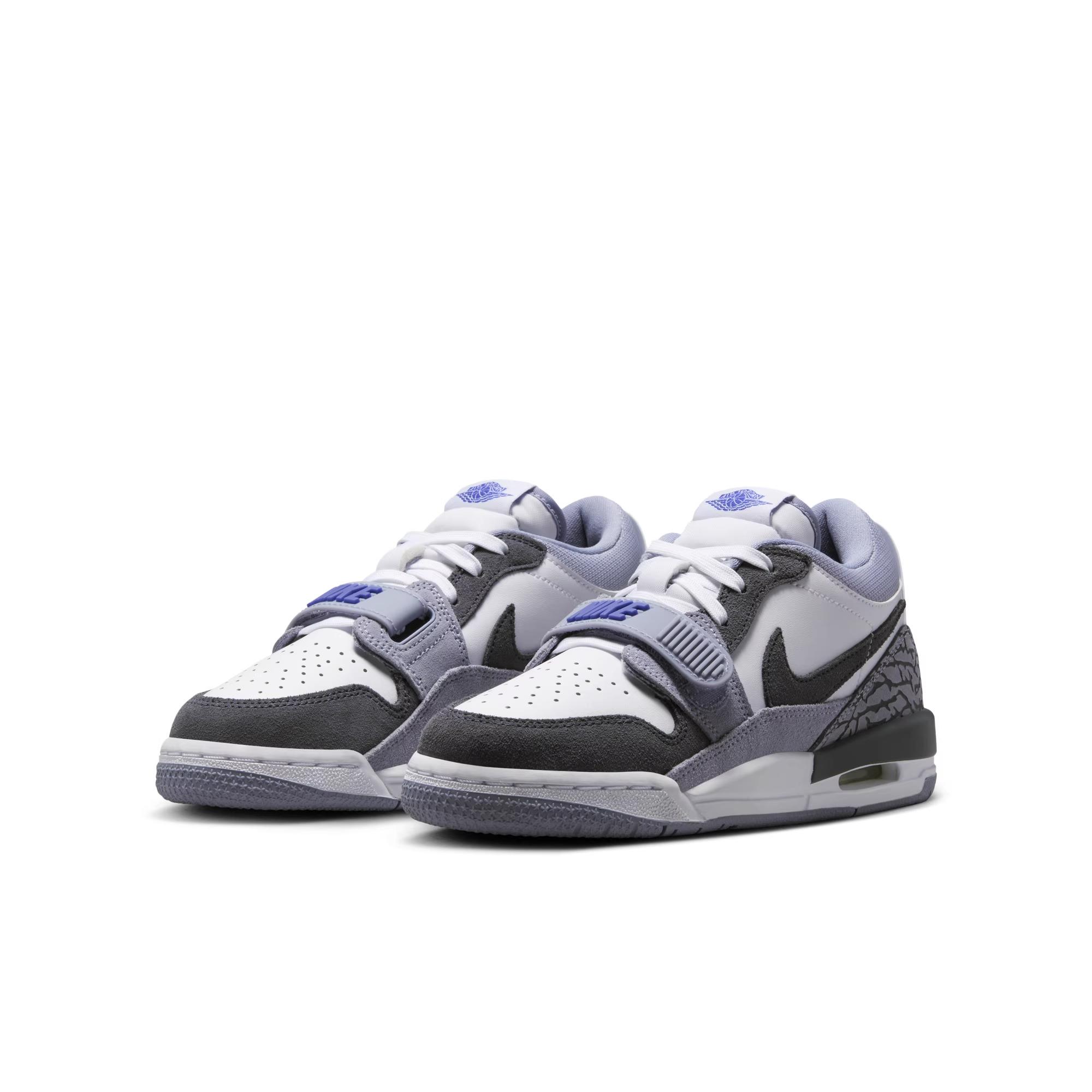 Повседневная детская обувь Air Legacy Jordan, белый/синий/серый/фиолетовый — фото 3