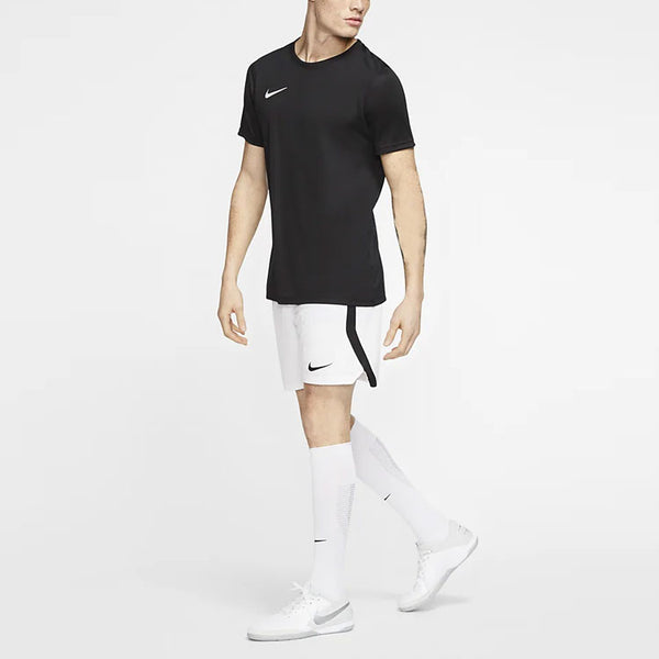 Футболка men's dri-fit logo printing round neck pullover short sleeve us edition black t-shirt Nike, мультиколор — фото 3