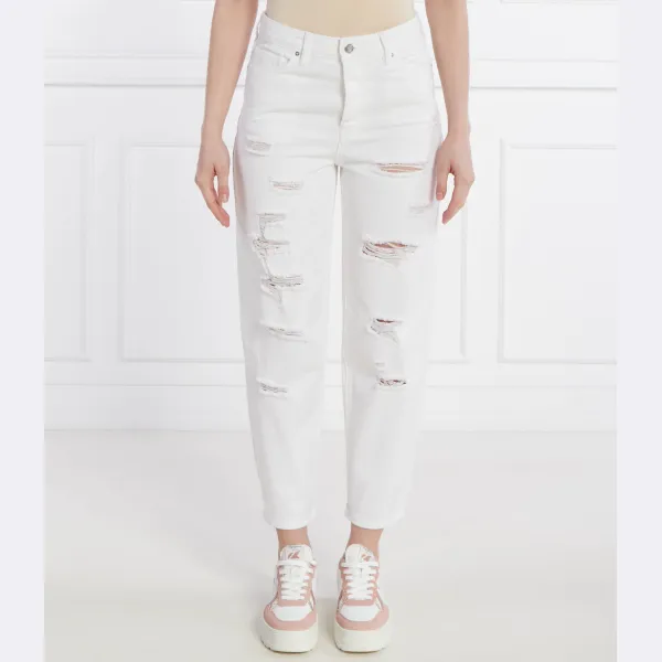 

Джинсы морковного кроя J51 Armani Exchange, белый