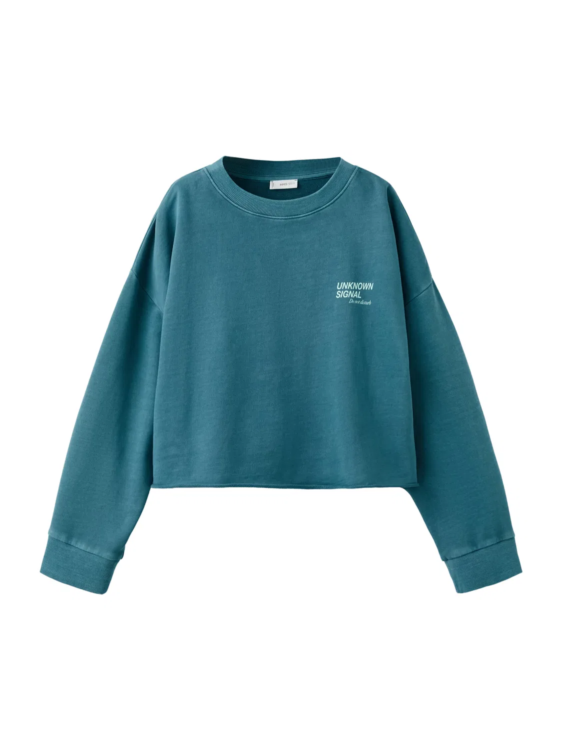Толстовка 'Vertical' Mango Teen, Cyan Blue