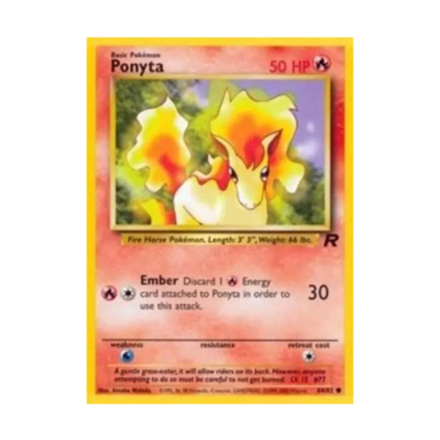 

CCG Понита (К) #64, Pokemon - Team Rocket - Singles