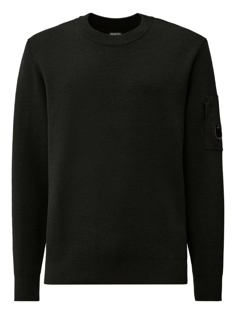 

Вязаный свитер с деталями на линзах C.P. Company, черный