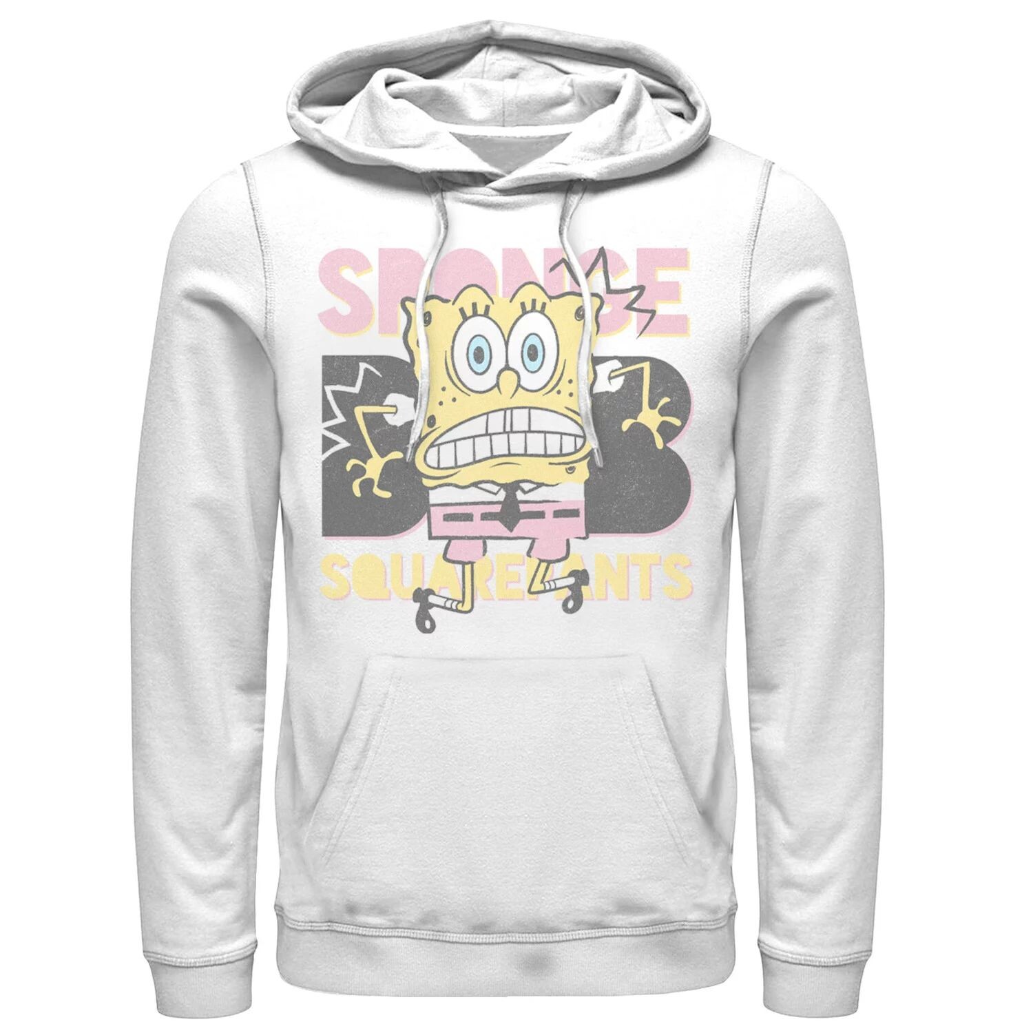 

Мужская толстовка с капюшоном Sponge Bob SquarePants Scared Sponge Licensed Character