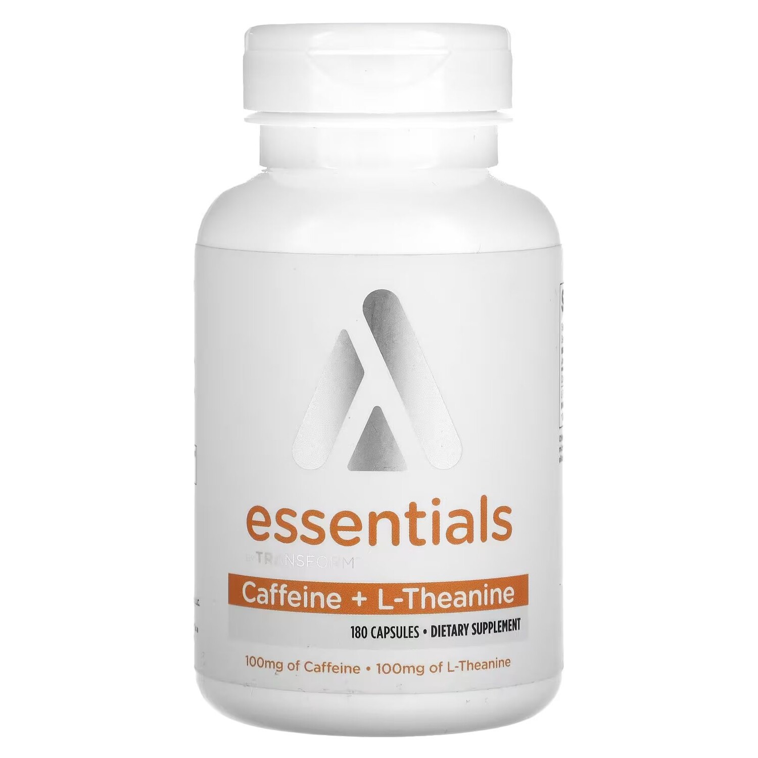 

Essentials, кофеин + L-теанин, 180 капсул Transformhq