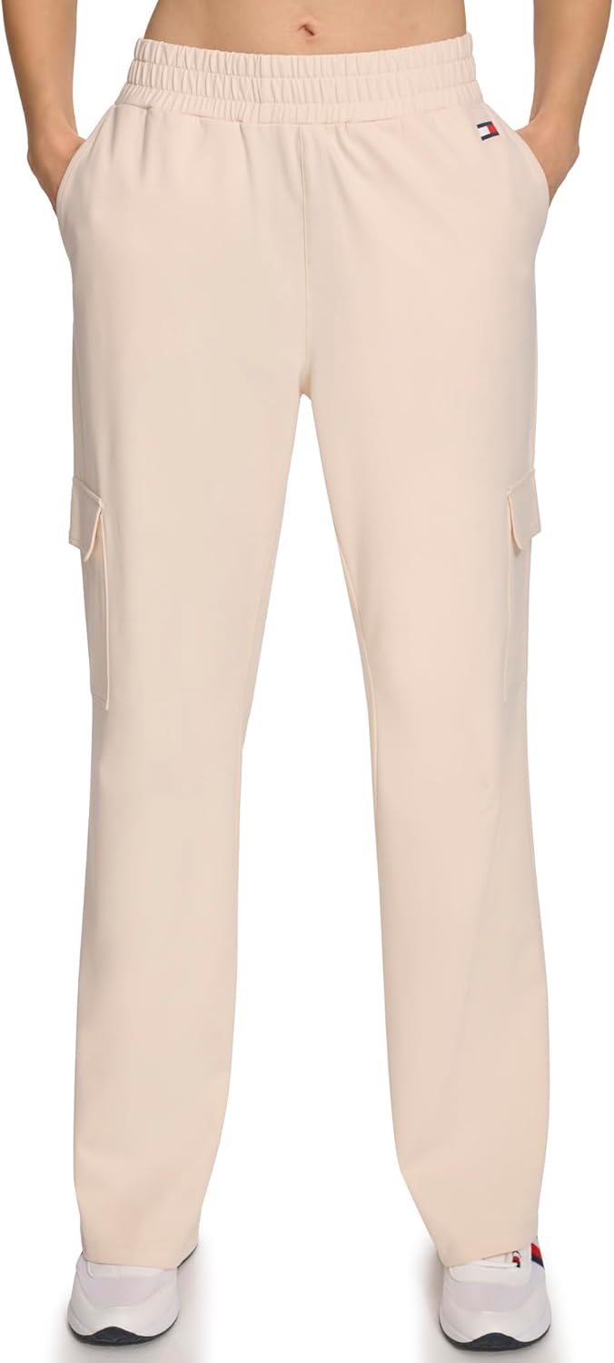 

Женские спортивные брюки-карго Tommy Hilfiger с эластичным поясом, Pebble