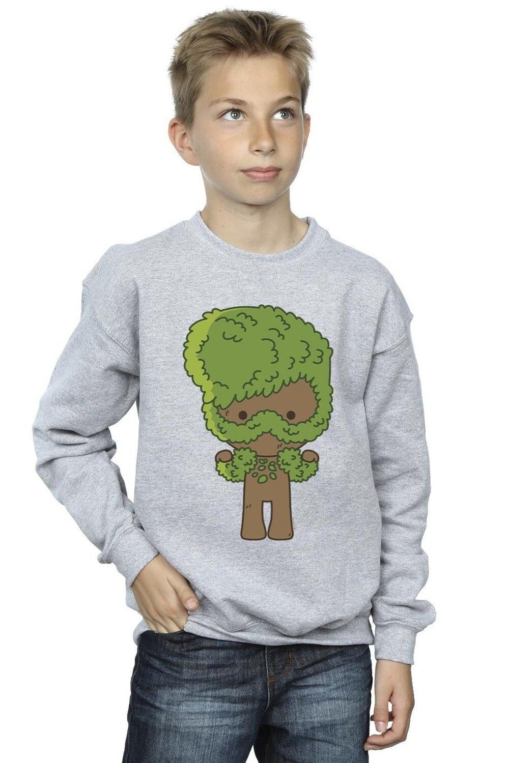

Гибкая толстовка I Am Groot Chibi Marvel, серый