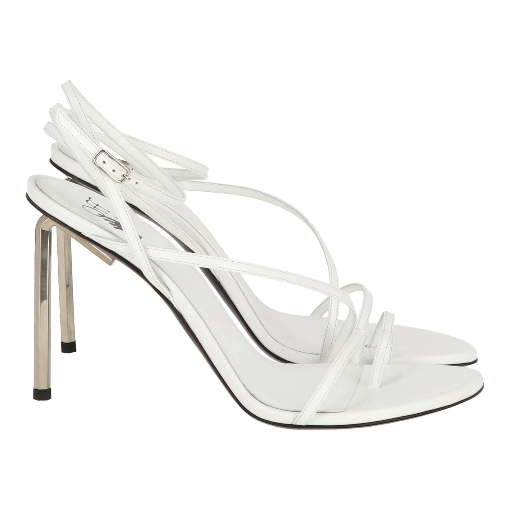 Off White Womens White Sandal Off-White — фото 2