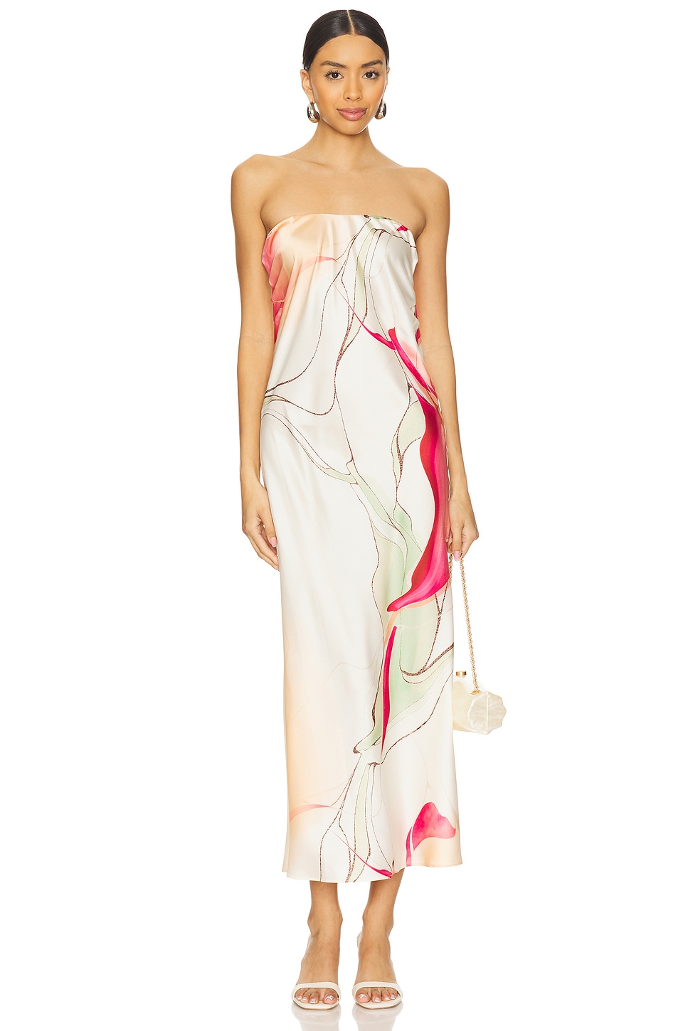 

Платье Thara Misa Los Angeles, divine marble