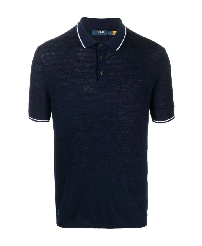 Рубашка-Поло с коротким рукавом Polo Ralph Lauren, синий